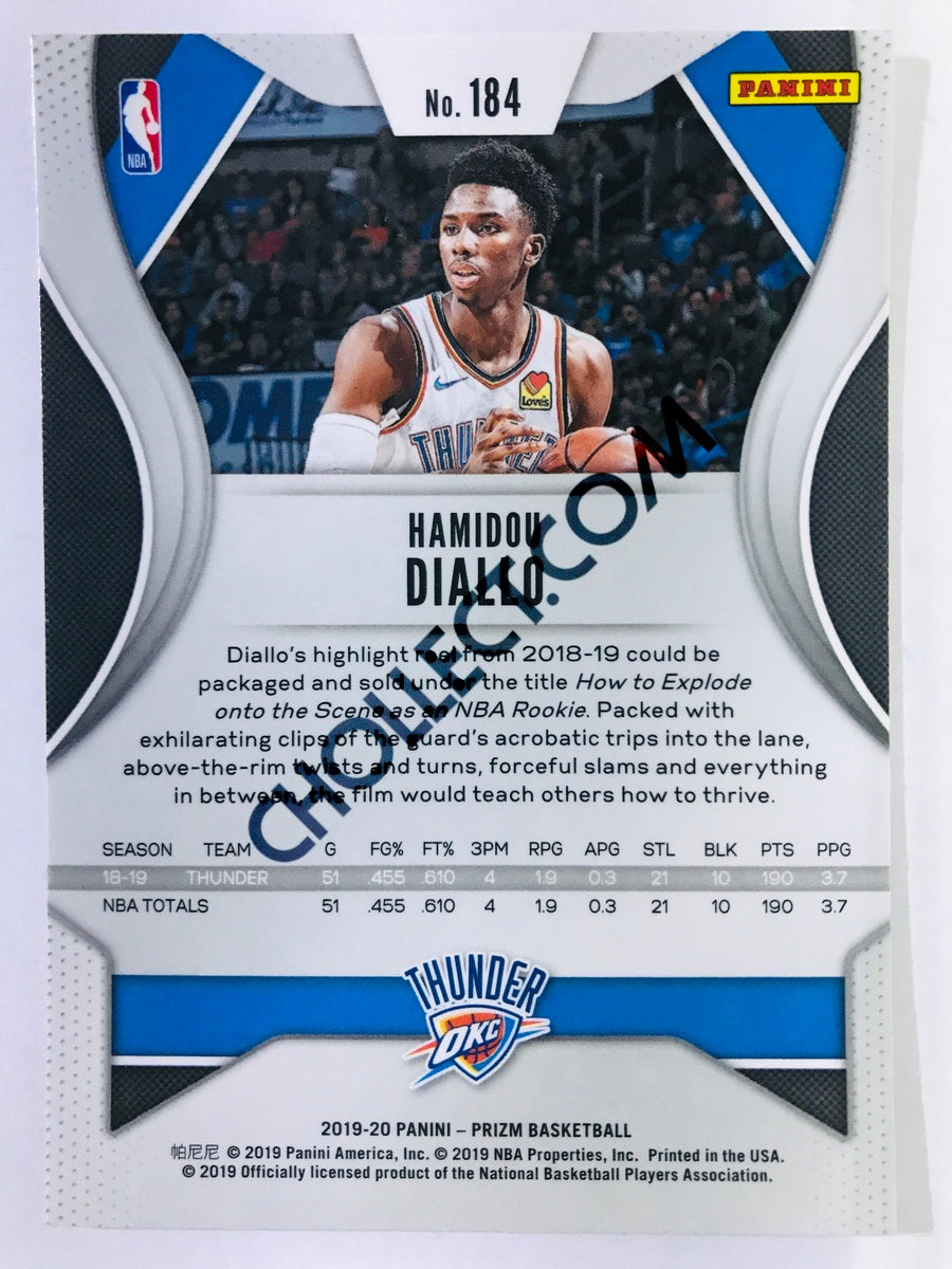 Hamidou Diallo - Oklahoma City Thunder 2019-20 Panini Prizm #184