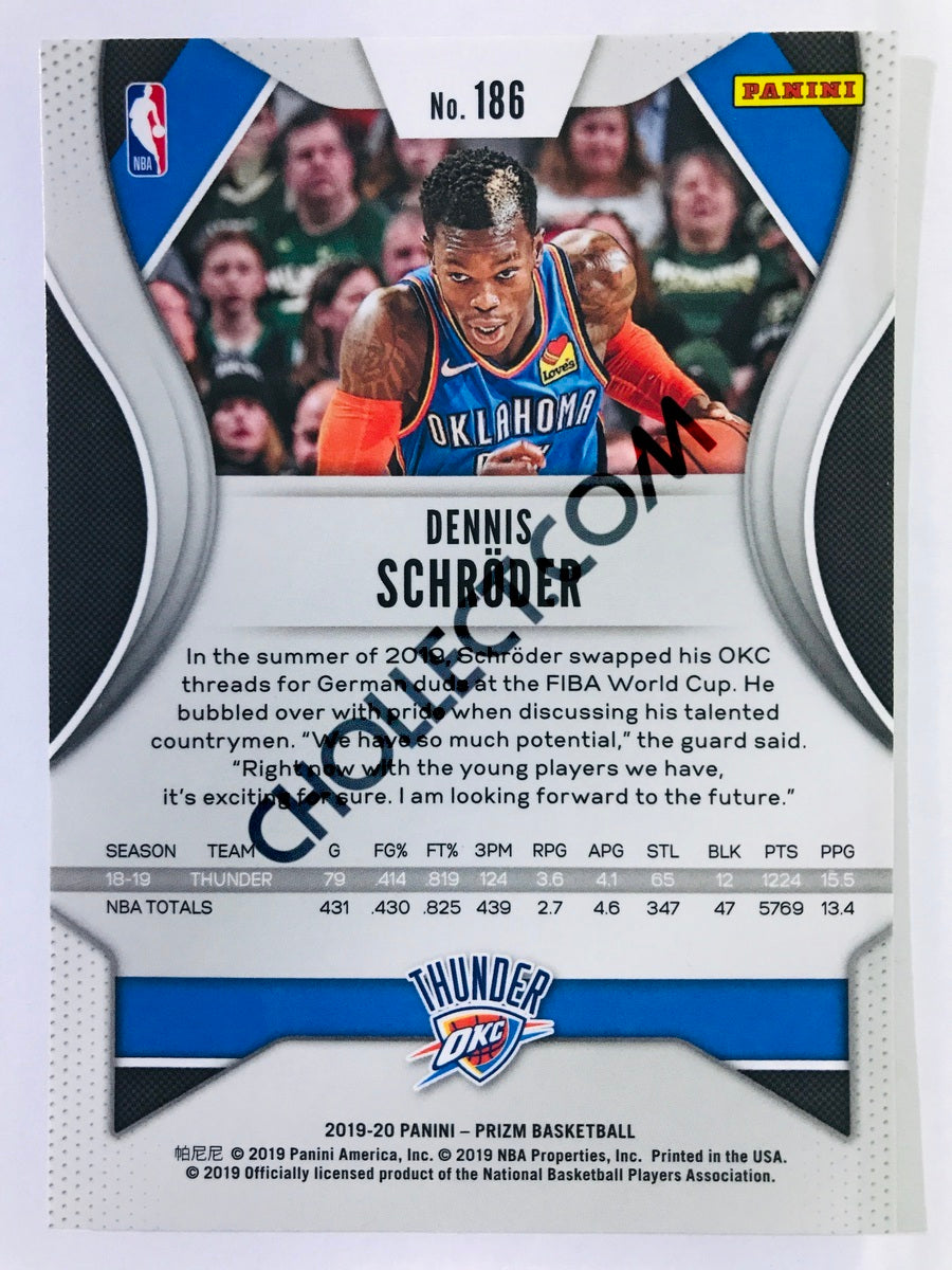 Dennis Schröder - Oklahoma City Thunder 2019-20 Panini Prizm #186