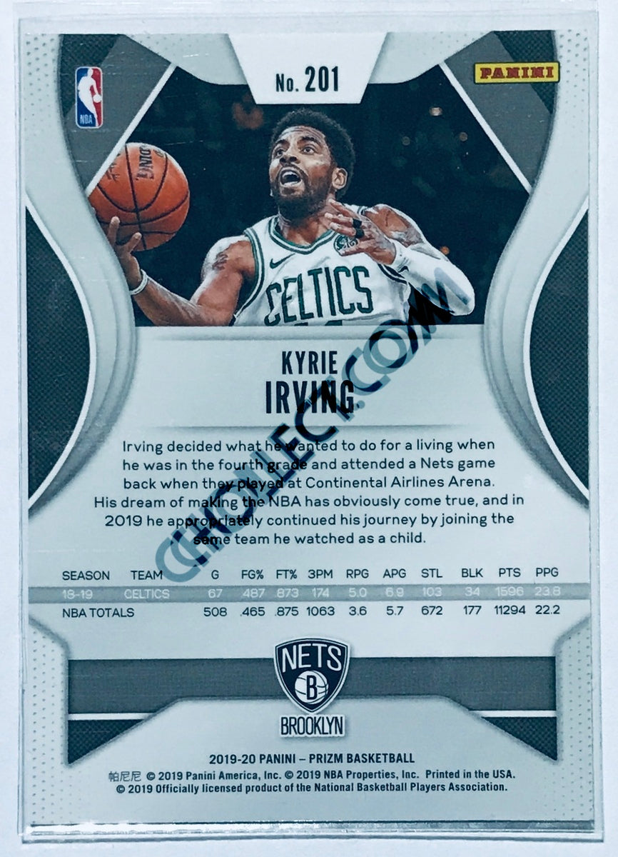 Kyrie Irving - Brooklyn Nets 2019-20 Panini Prizm #201