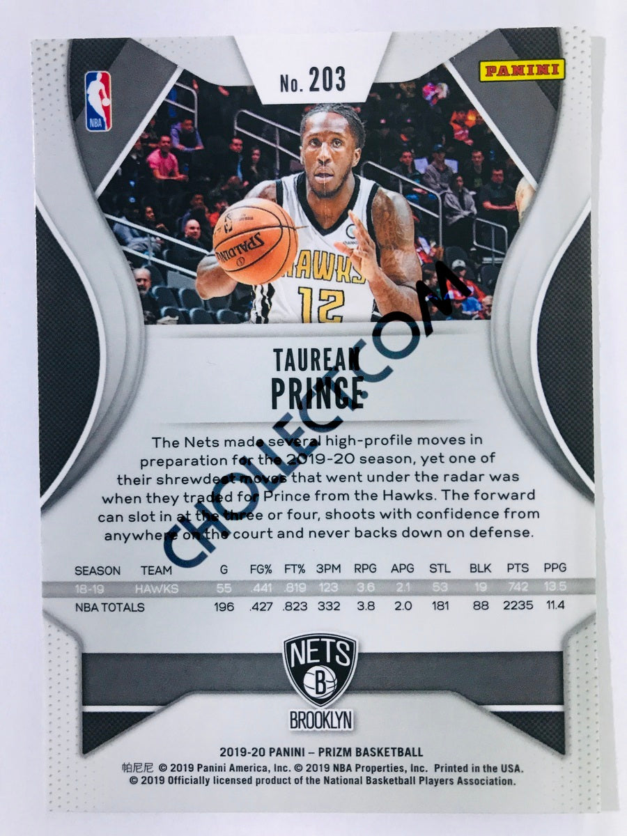 Taurean Prince - Brooklyn Nets 2019-20 Panini Prizm #203