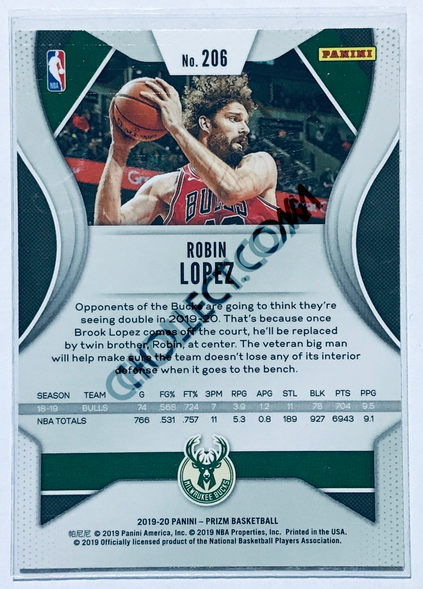 Robin Lopez - Milwaukee Bucks 2019-20 Panini Prizm #206