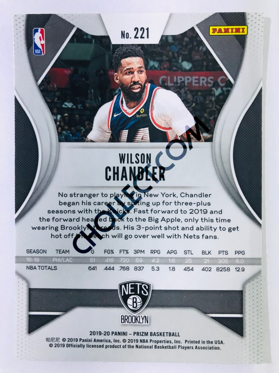 Wilson Chandler - Brooklyn Nets 2019-20 Panini Prizm #221