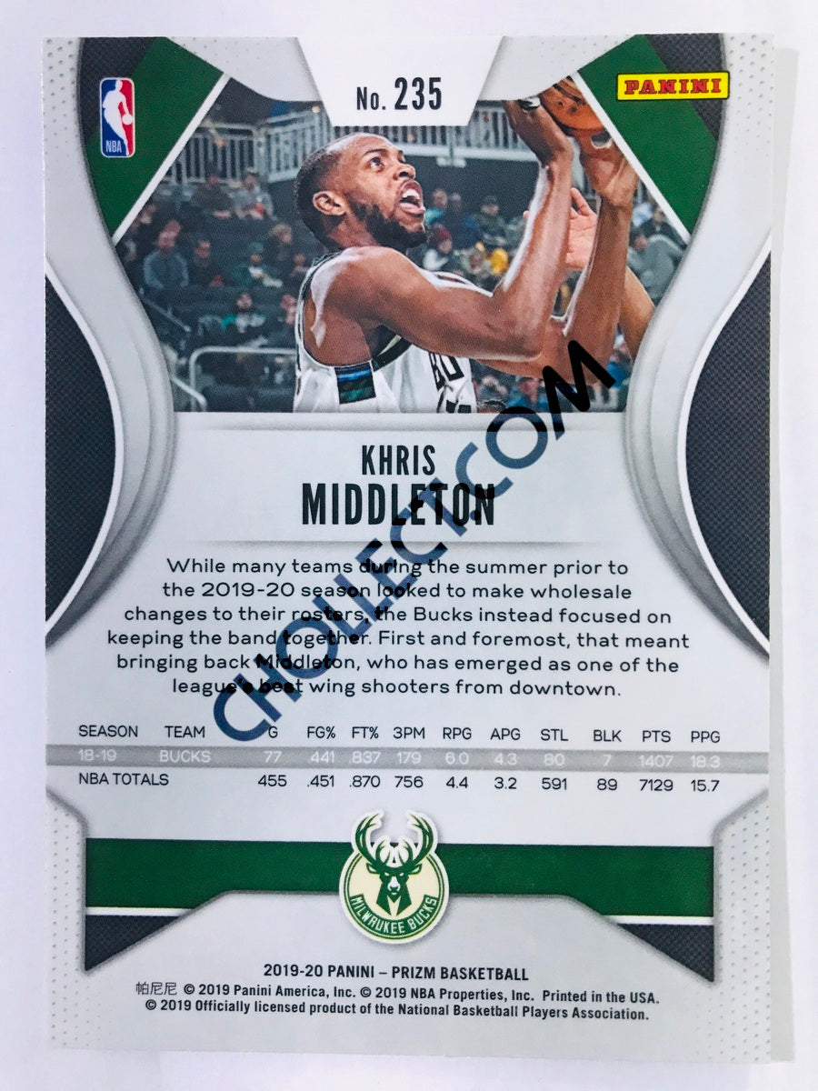 Khris Middleton - Milwaukee Bucks 2019-20 Panini Prizm #235