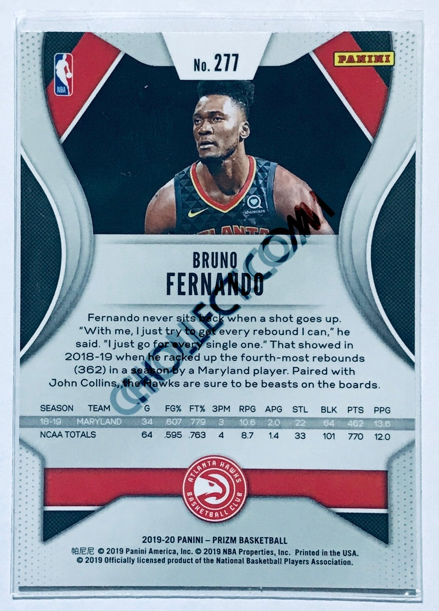 Bruno Fernando - Atlanta Hawks 2019-20 Panini Prizm RC Rookie #277