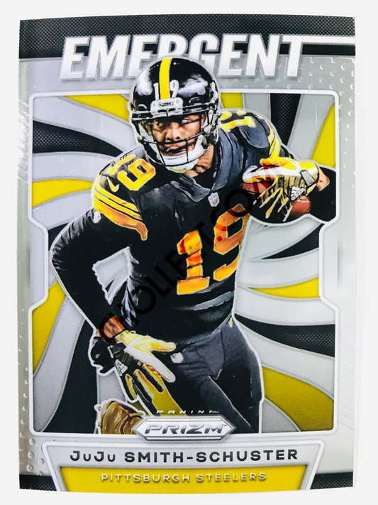 JuJu Smith-Schuster - Pittsburgh Steelers 2019-20 Panini Prizm Emergent Insert #1