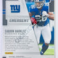 Saquon Barkley - New York Giants 2019-20 Panini Prizm Emergent Insert #4