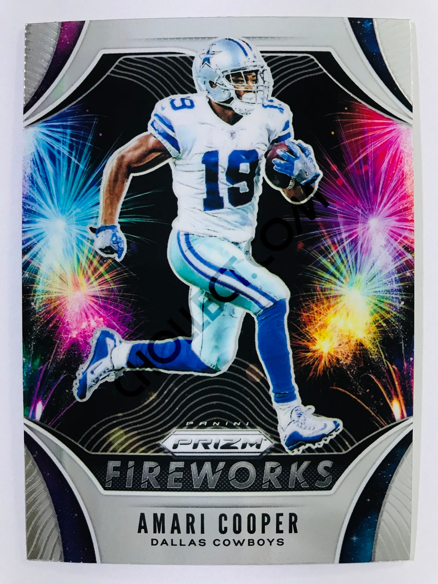 Amari Cooper - Dallas Cowboys 2019-20 Panini Prizm Fireworks Insert #13