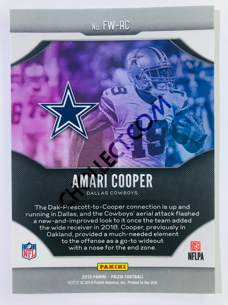 Amari Cooper - Dallas Cowboys 2019-20 Panini Prizm Fireworks Insert #13