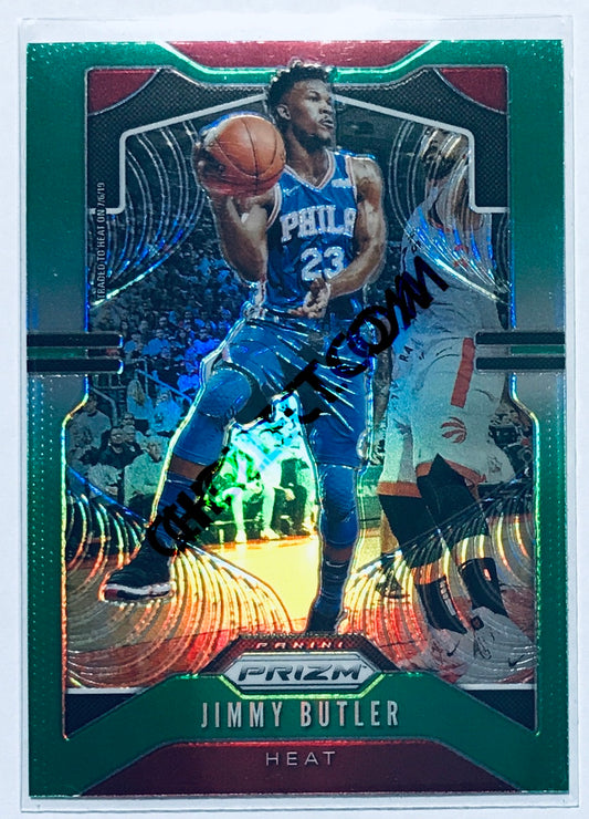 Jimmy Butler - Miami Heat 2019-20 Panini Prizm Green Parallel #246