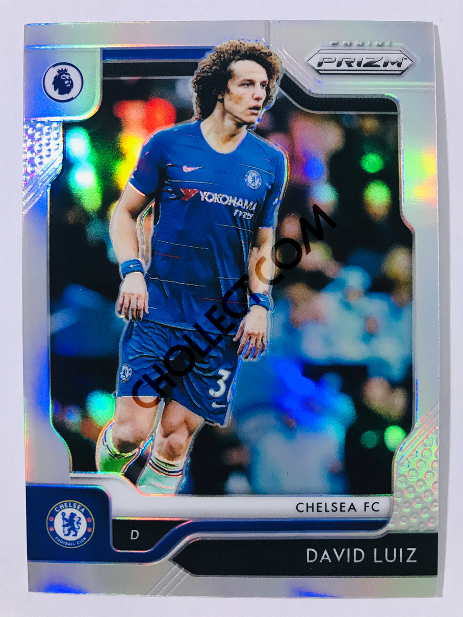 David Luiz - Chelsea FC 2019-20 Panini Prizm Premier League Silver Parallel #17