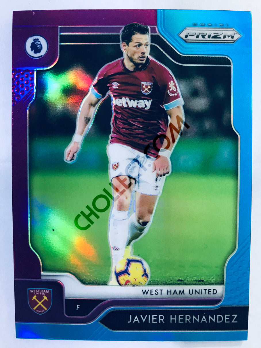 Javier Hernandez - West Ham United 2019-20 Panini Prizm Premier League Multicolor Parallel #15