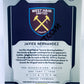 Javier Hernandez - West Ham United 2019-20 Panini Prizm Premier League Multicolor Parallel #15