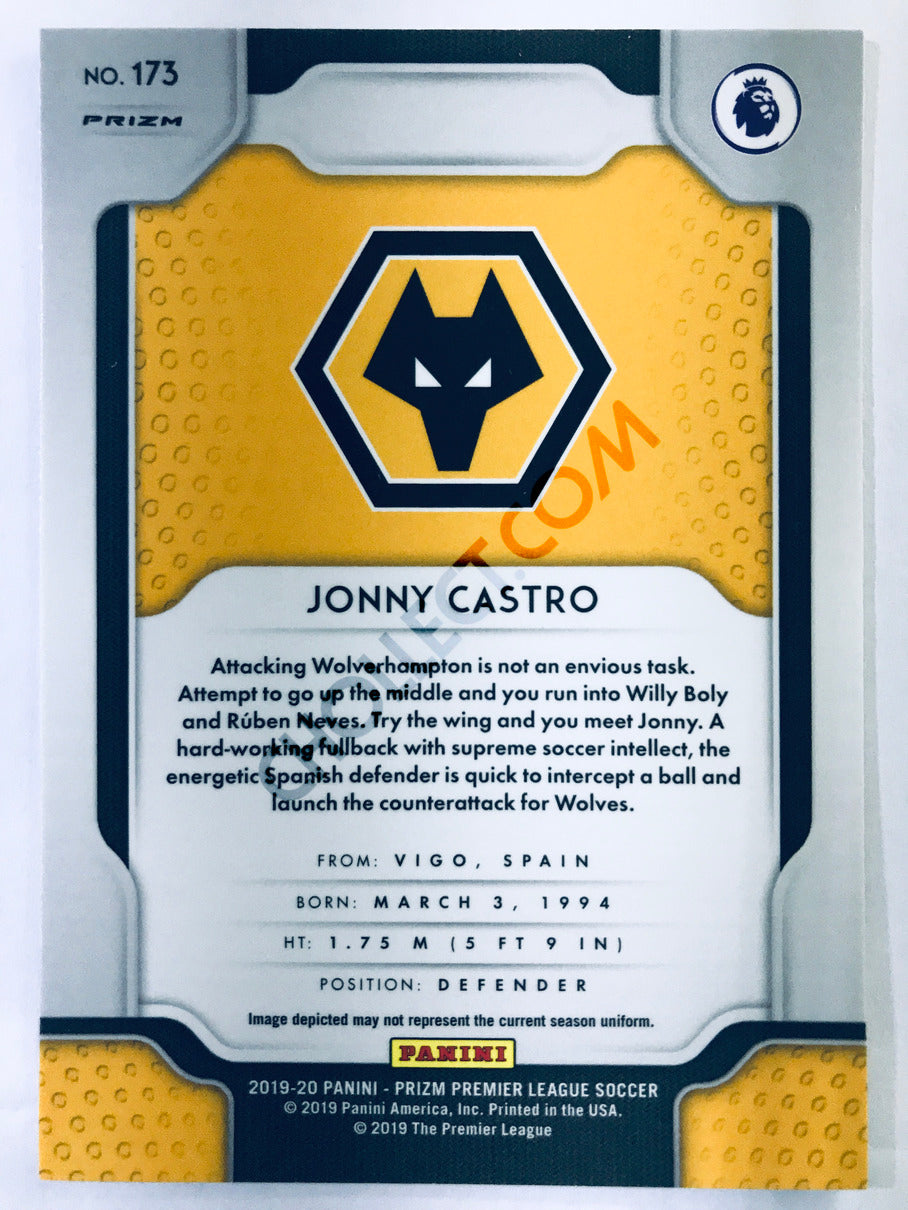 Jonny Castro - Wolverhampton Wanderers 2019-20 Panini Prizm Premier League Multicolor Parallel #173