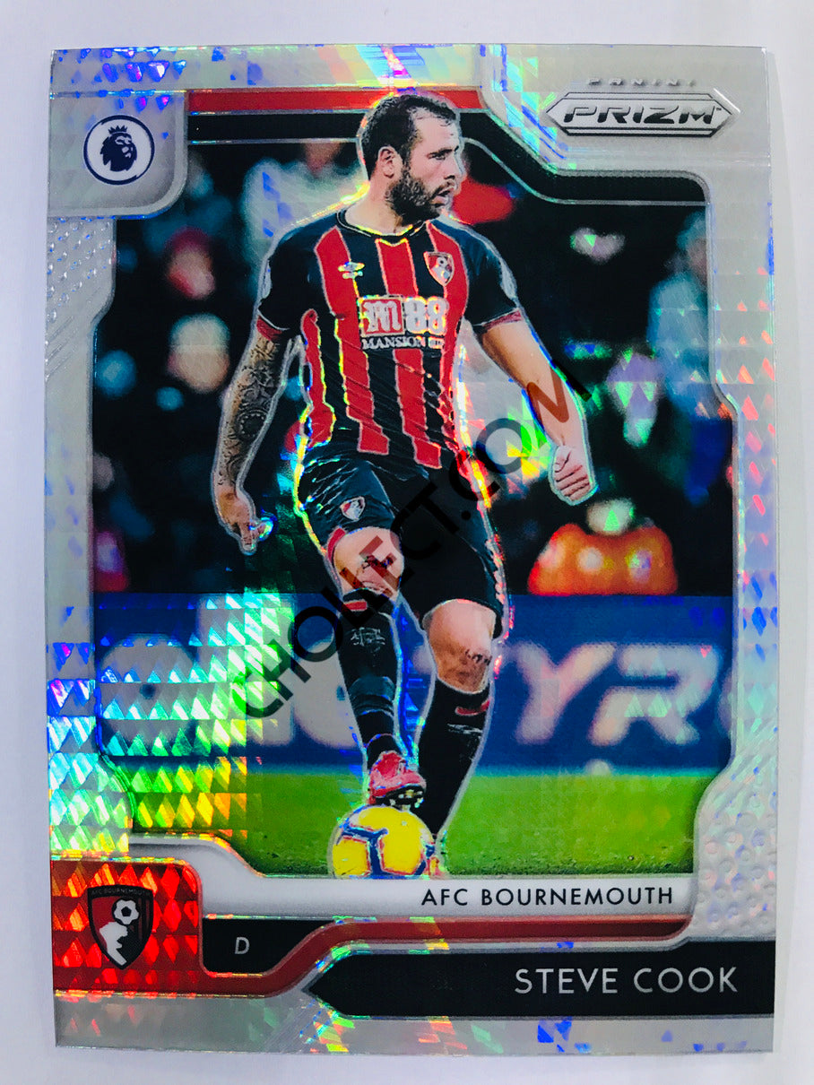 Steve Cook - AFC Bournemouth  2019-20 Panini Prizm Premier League Hyper Parallel #137