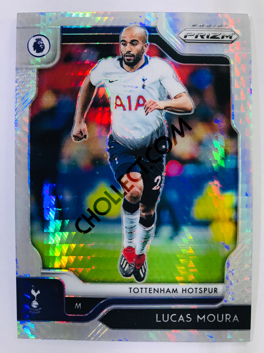 Lucas Moura - Tottenham Hotspur 2019-20 Panini Prizm Premier League Hyper Parallel #194