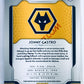 Jonny Castro - Wolverhampton Wanderers 2019-20 Panini Prizm Premier League #173 Blue Parallel /199