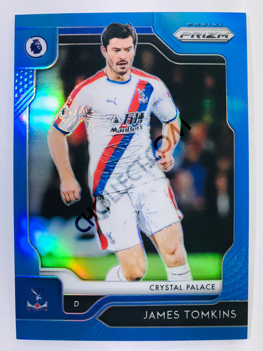 James Tomkins - Crystal Palace 2019-20 Panini Prizm Premier League #216 Blue Parallel /199