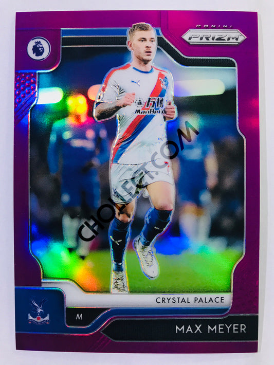 Max Meyer - Crystal Palace 2019-20 Panini Prizm Premier League #224 Purple Parallel /99