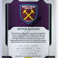 Arthur Masuaku - West Ham United 2019-20 Panini Prizm Premier League RC Rookie #5