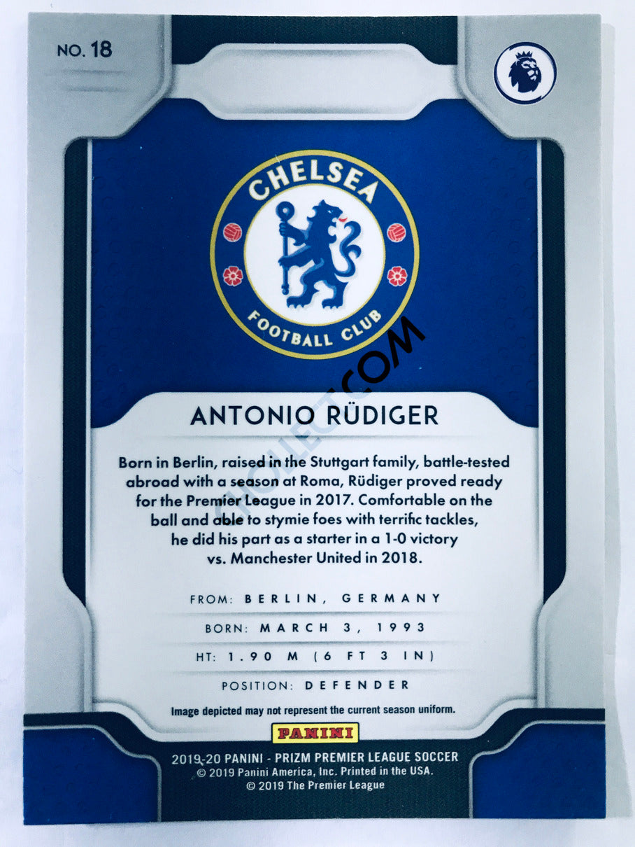 Antonio Rudiger - Chelsea FC 2019-20 Panini Prizm Premier League #18