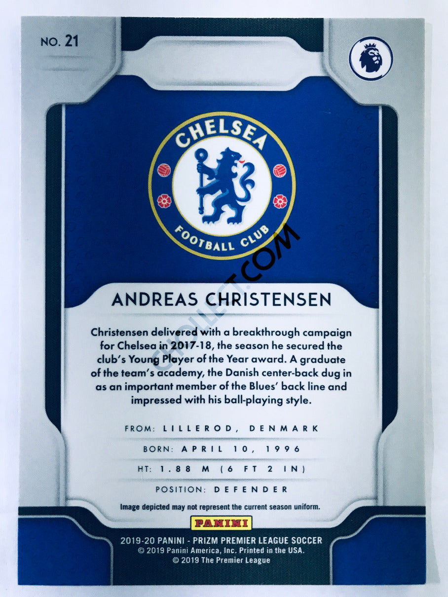 Andreas Christensen - Chelsea FC 2019-20 Panini Prizm Premier League #21