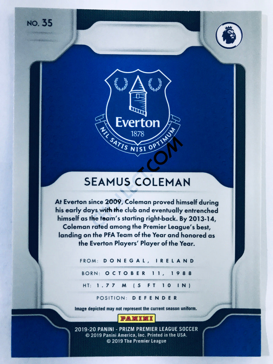 Seamus Coleman - Everton 2019-20 Panini Prizm Premier League #35