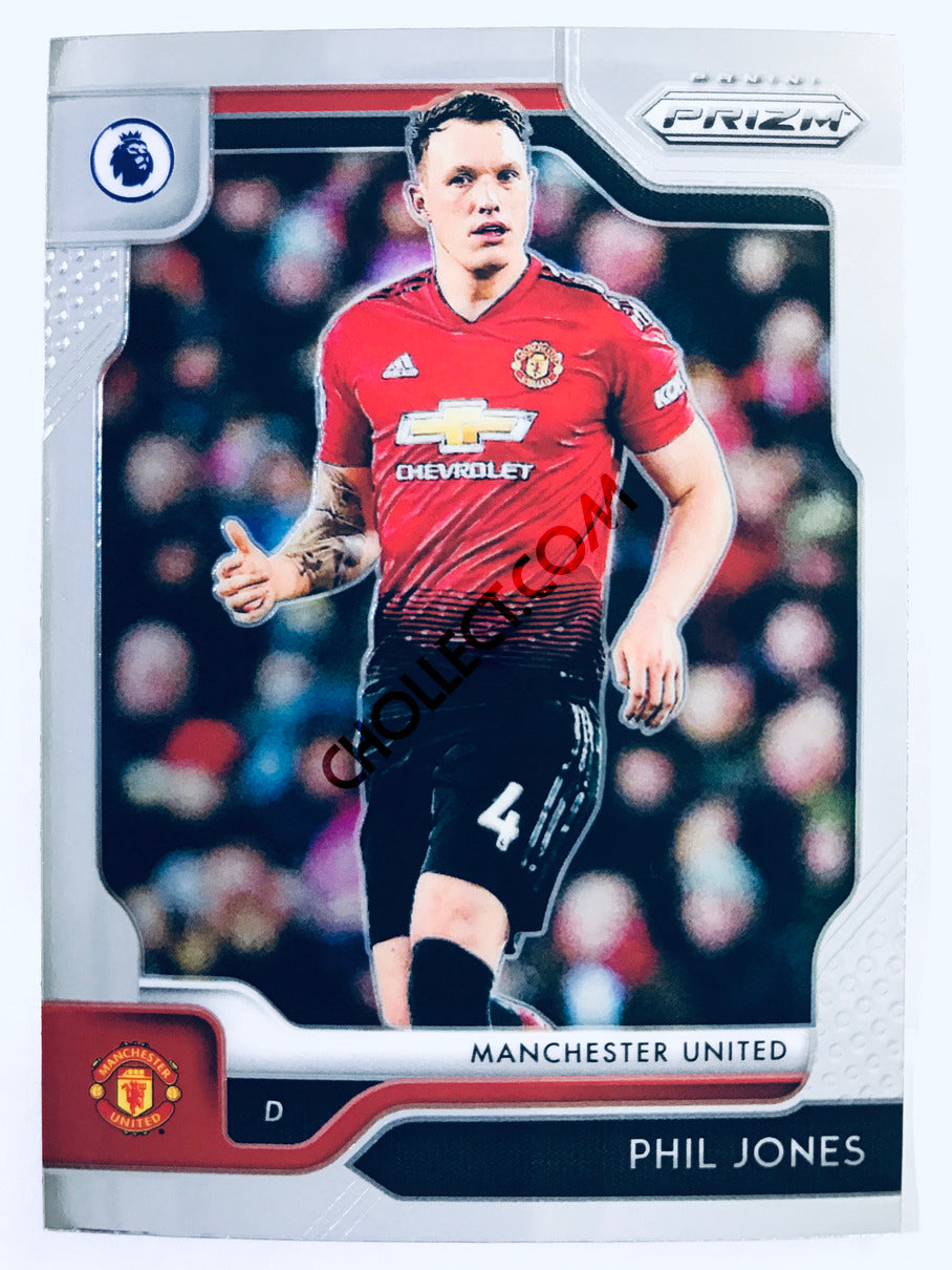 Phil Jones - Manchester United 2019-20 Panini Prizm Premier League #59