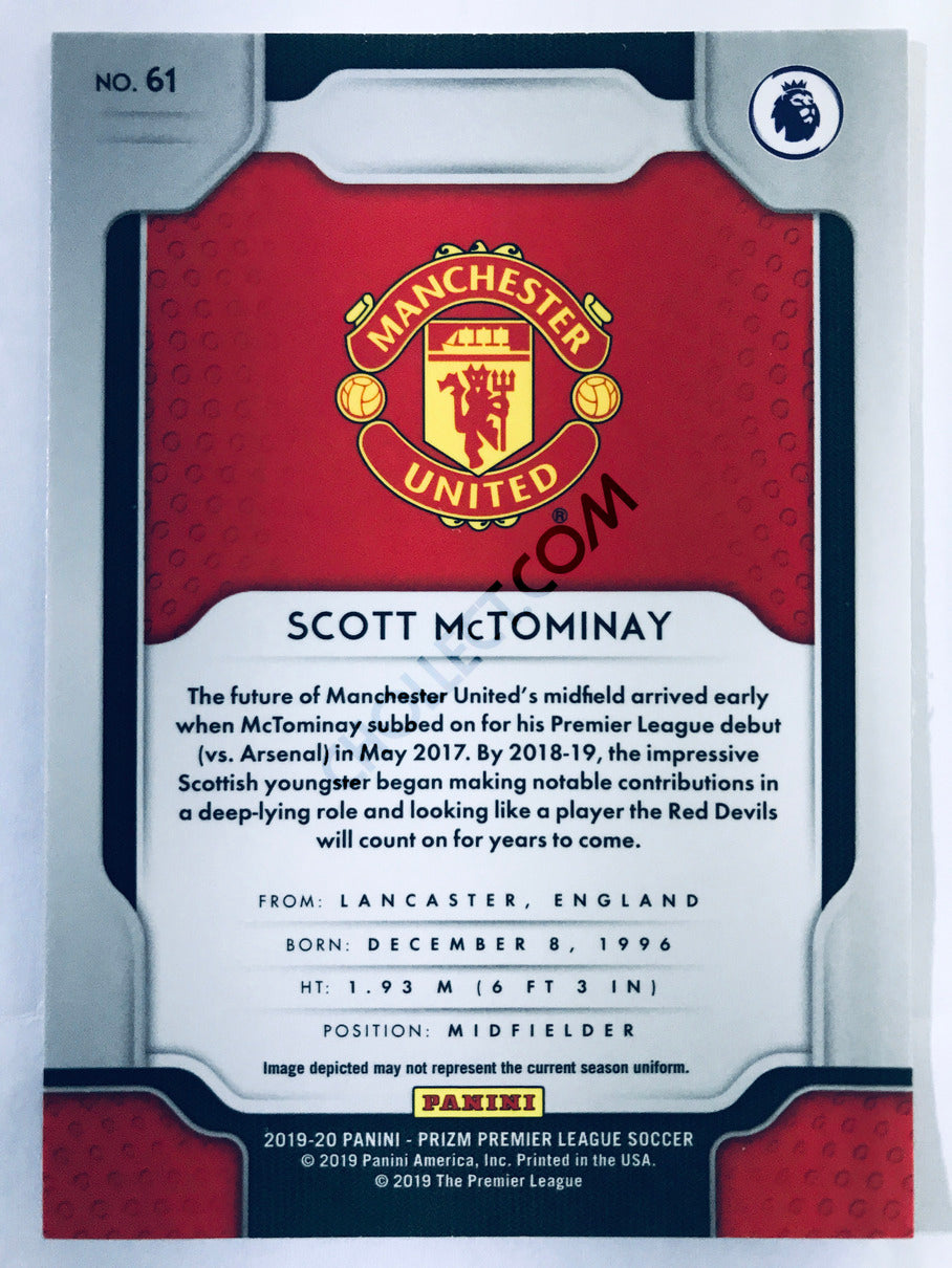 Scott McTominay - Manchester United 2019-20 Panini Prizm Premier League #61