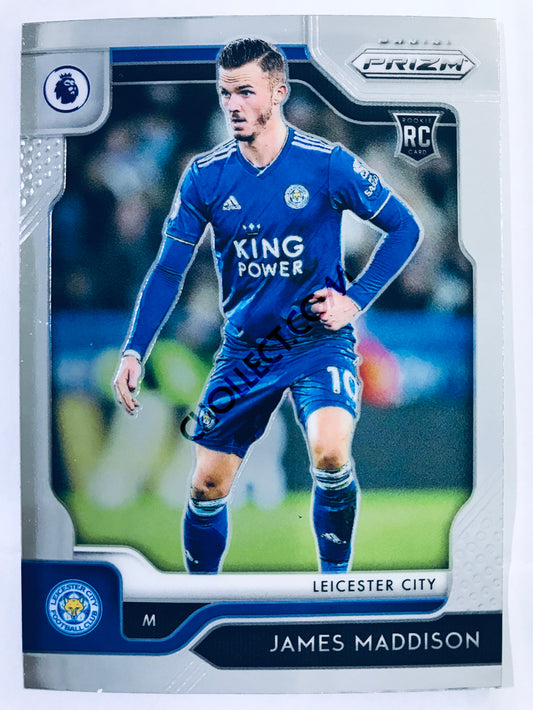 James Maddison - Leicester City 2019-20 Panini Prizm Premier League RC Rookie #77