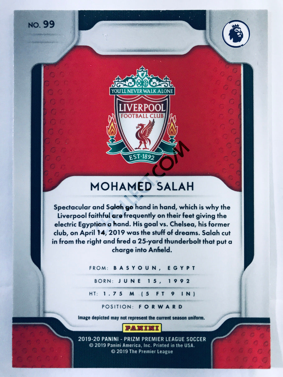 Mohamed Salah - Liverpool FC 2019-20 Panini Prizm Premier League #99