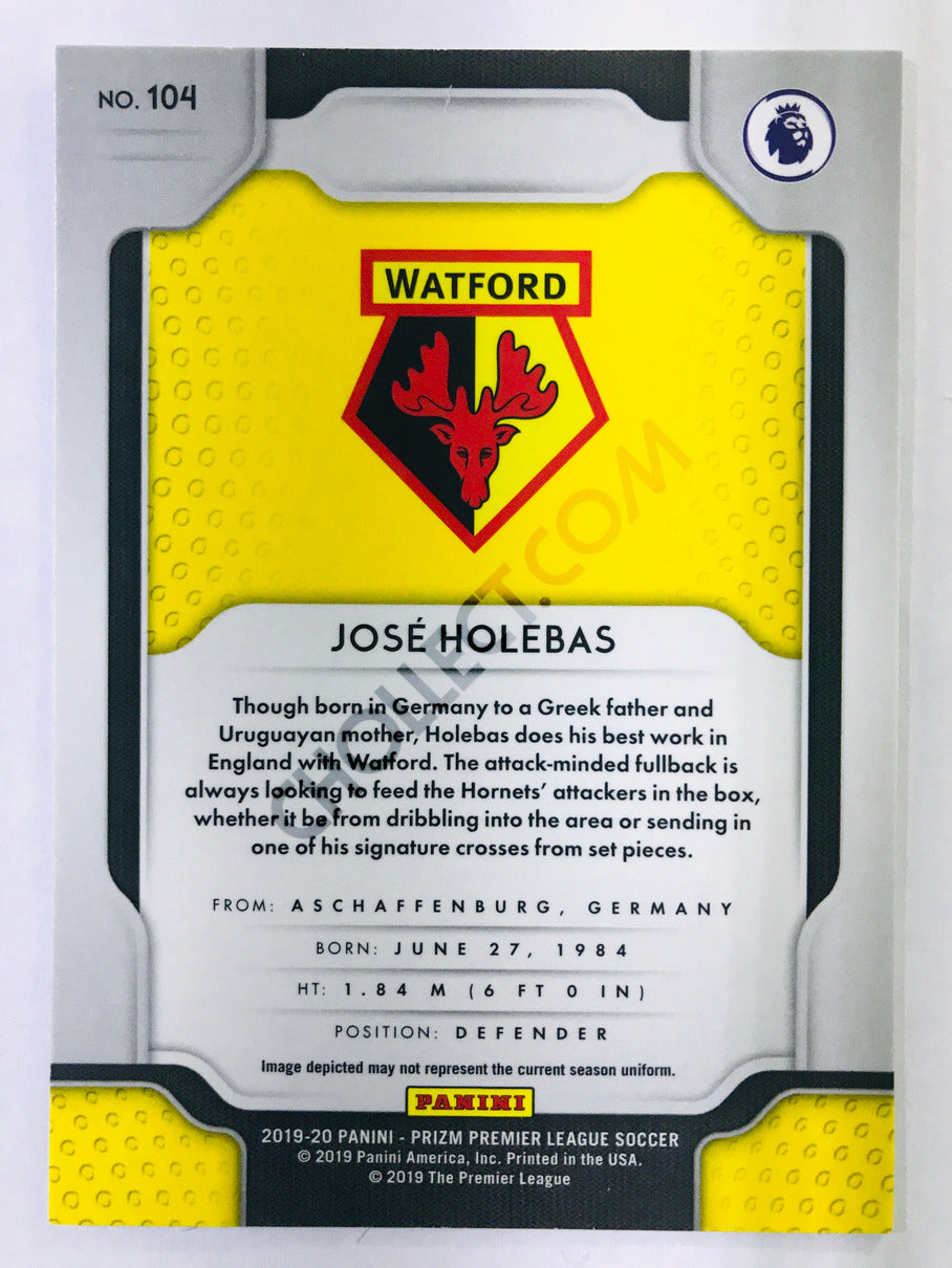 Jose Holebas - Watford 2019-20 Panini Prizm Premier League #104