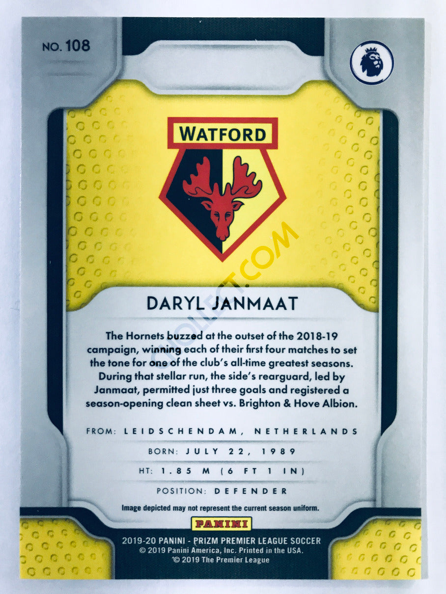 Daryl Janmaat - Watford 2019-20 Panini Prizm Premier League #108