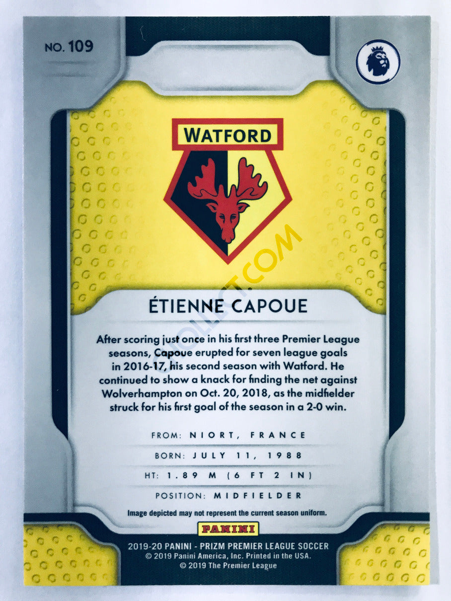 Etienne Capoue - Watford 2019-20 Panini Prizm Premier League #109