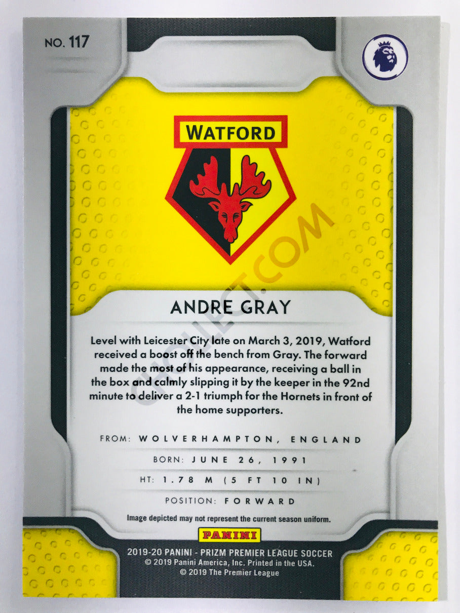 Andre Gray - Watford 2019-20 Panini Prizm Premier League #117