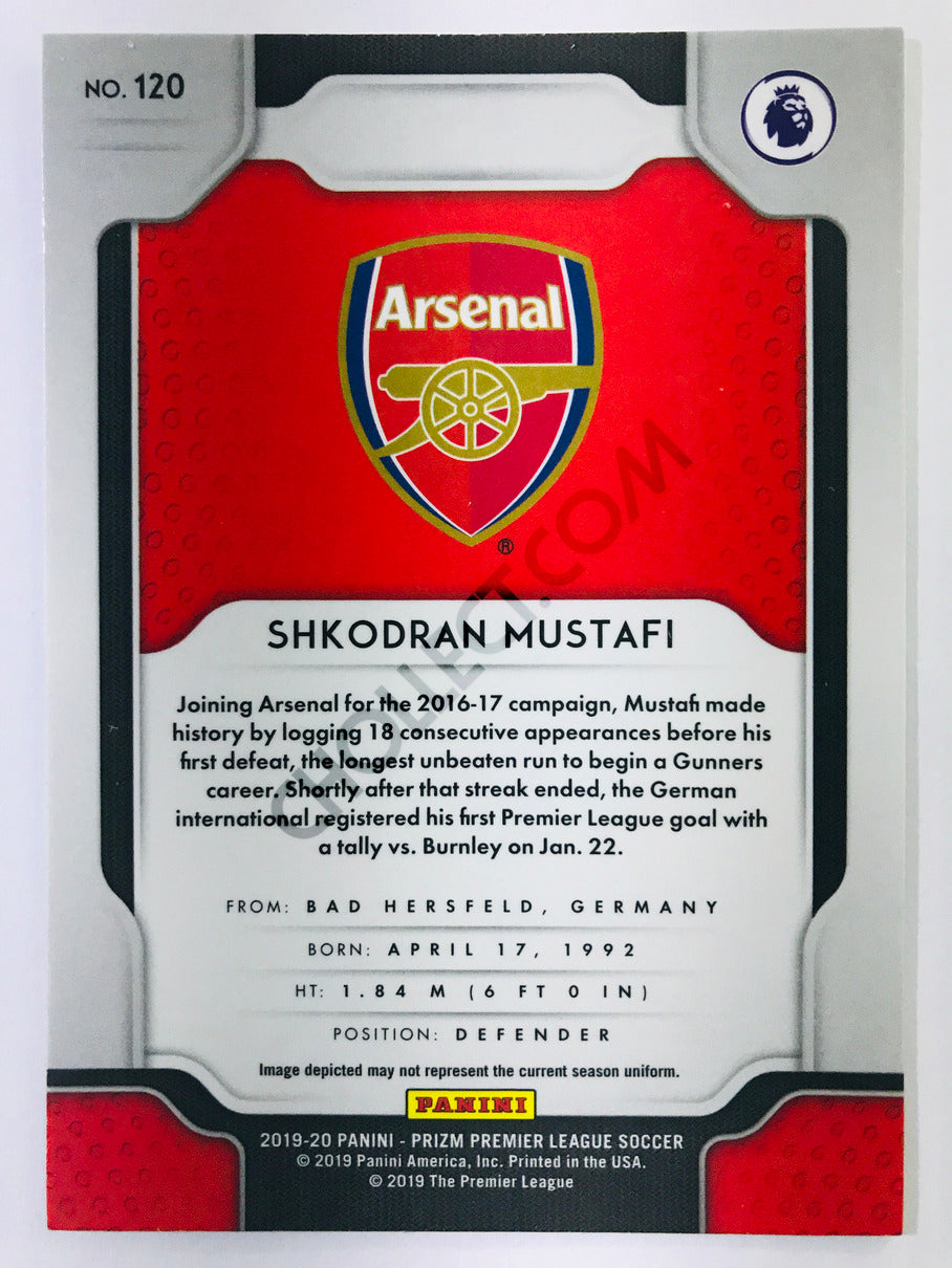 Shkodran Mustafi - Arsenal 2019-20 Panini Prizm Premier League #120