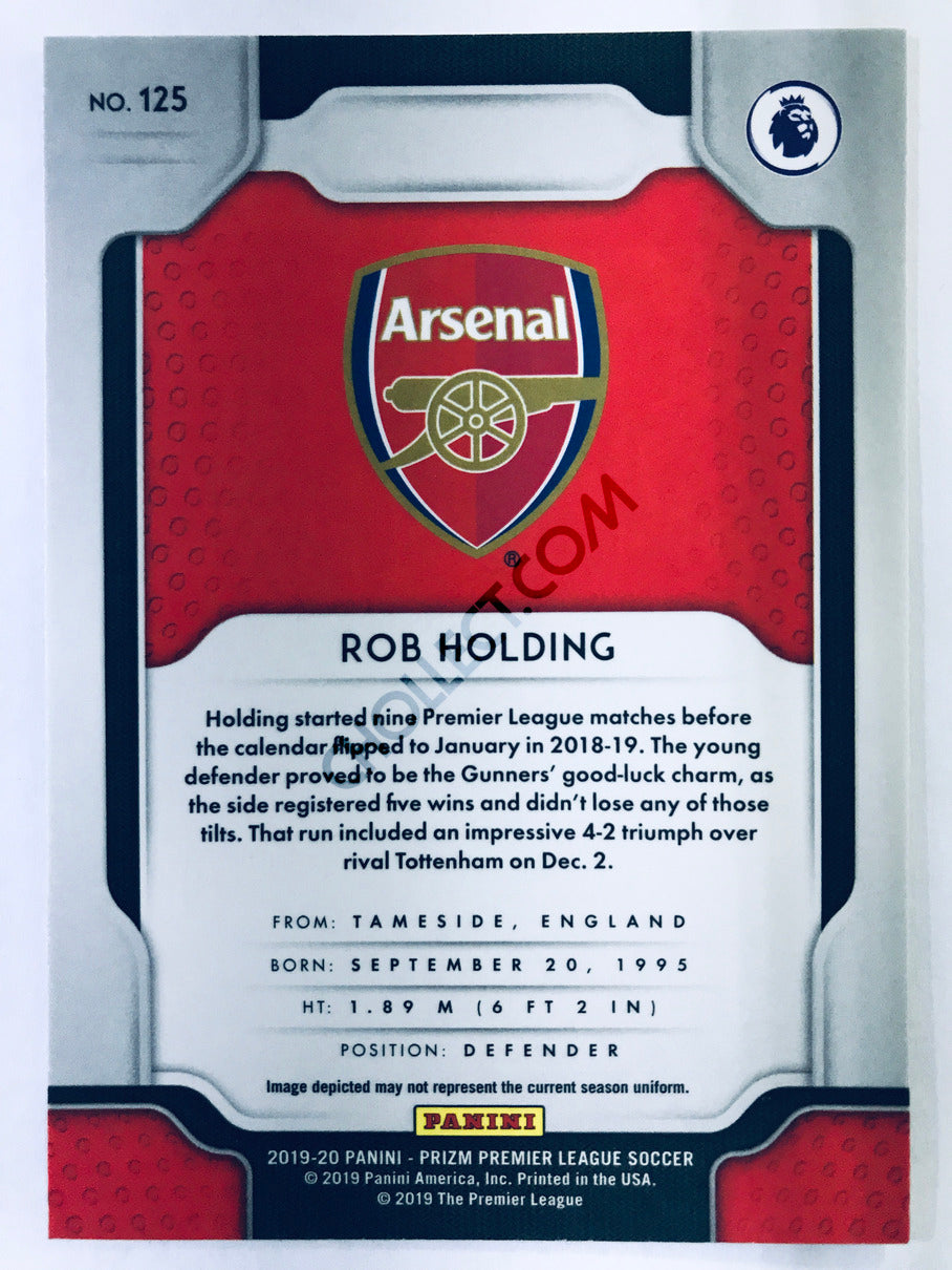 Rob Holding - Arsenal 2019-20 Panini Prizm Premier League #125