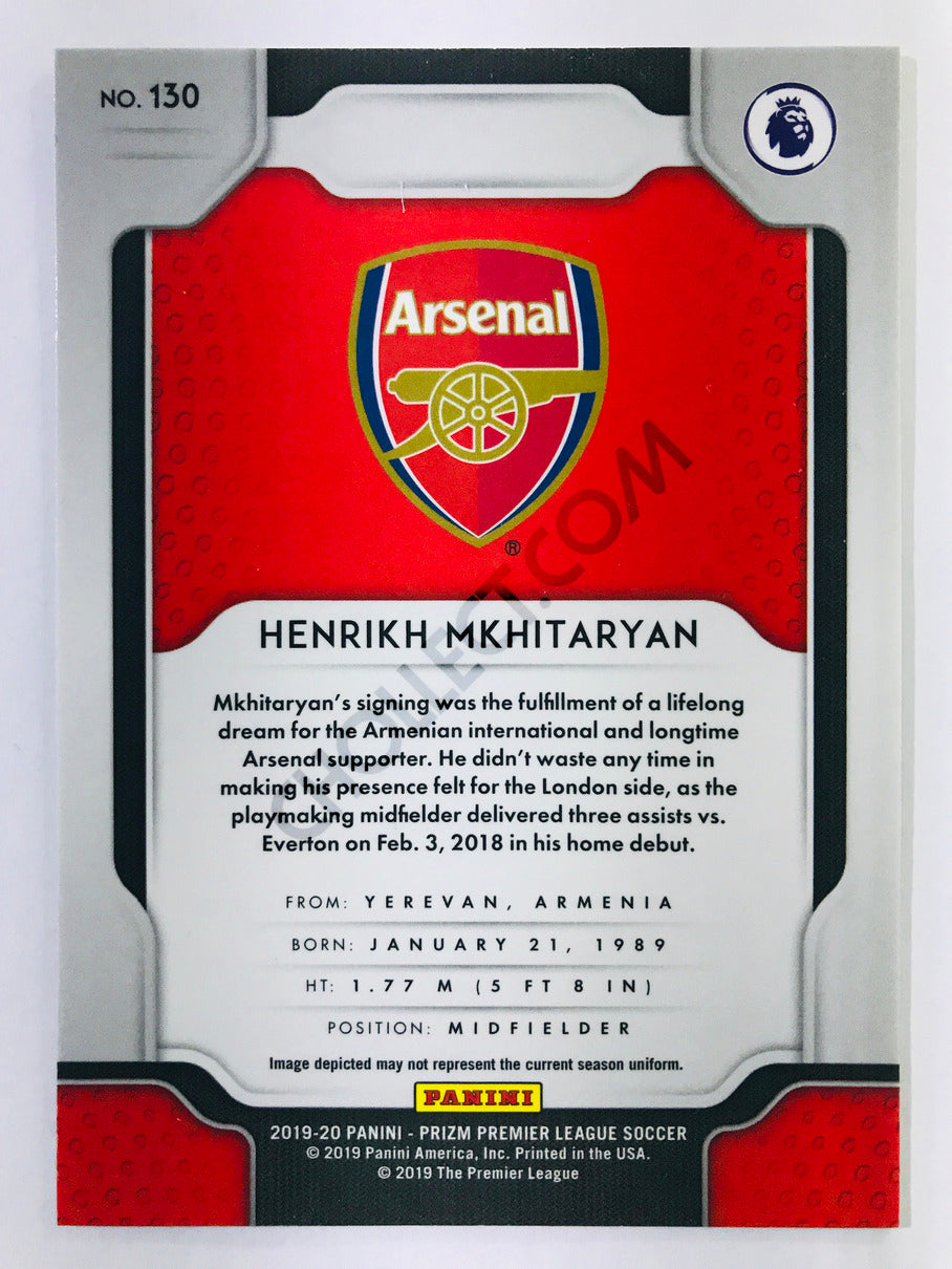 Henrikh Mkhitaryan - Arsenal 2019-20 Panini Prizm Premier League #130