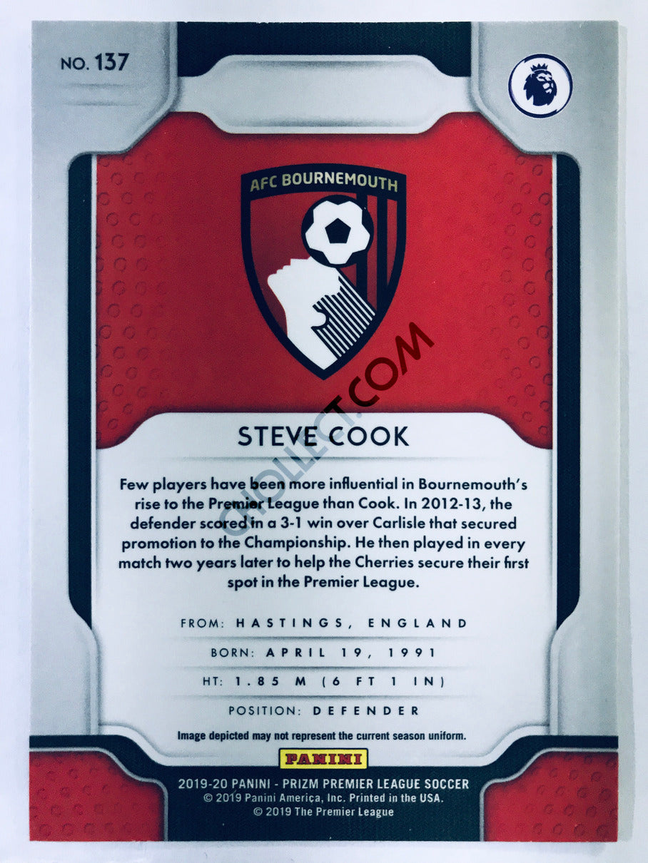 Steve Cook - AFC Bournemouth 2019-20 Panini Prizm Premier League #137