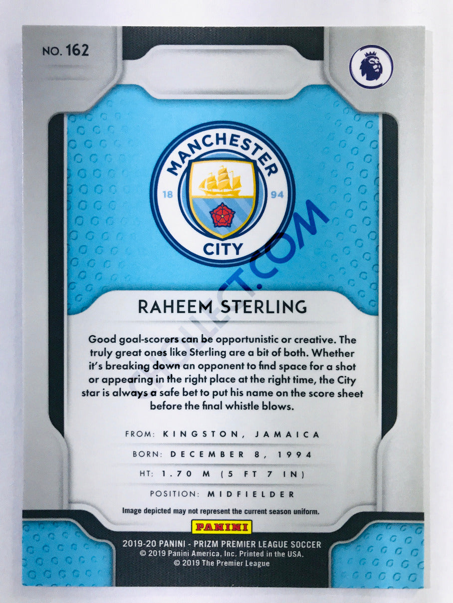 Raheem Sterling - Manchester City 2019-20 Panini Prizm Premier League #162