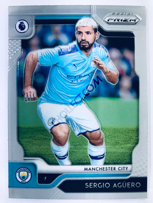 Sergio Aguero - Manchester City 2019-20 Panini Prizm Premier League #166