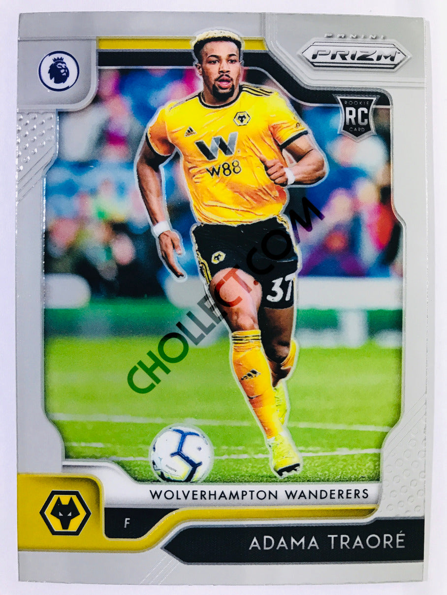 Adama Traore - Wolverhampton Wanderers 2019-20 Panini Prizm Premier League RC Rookie #179