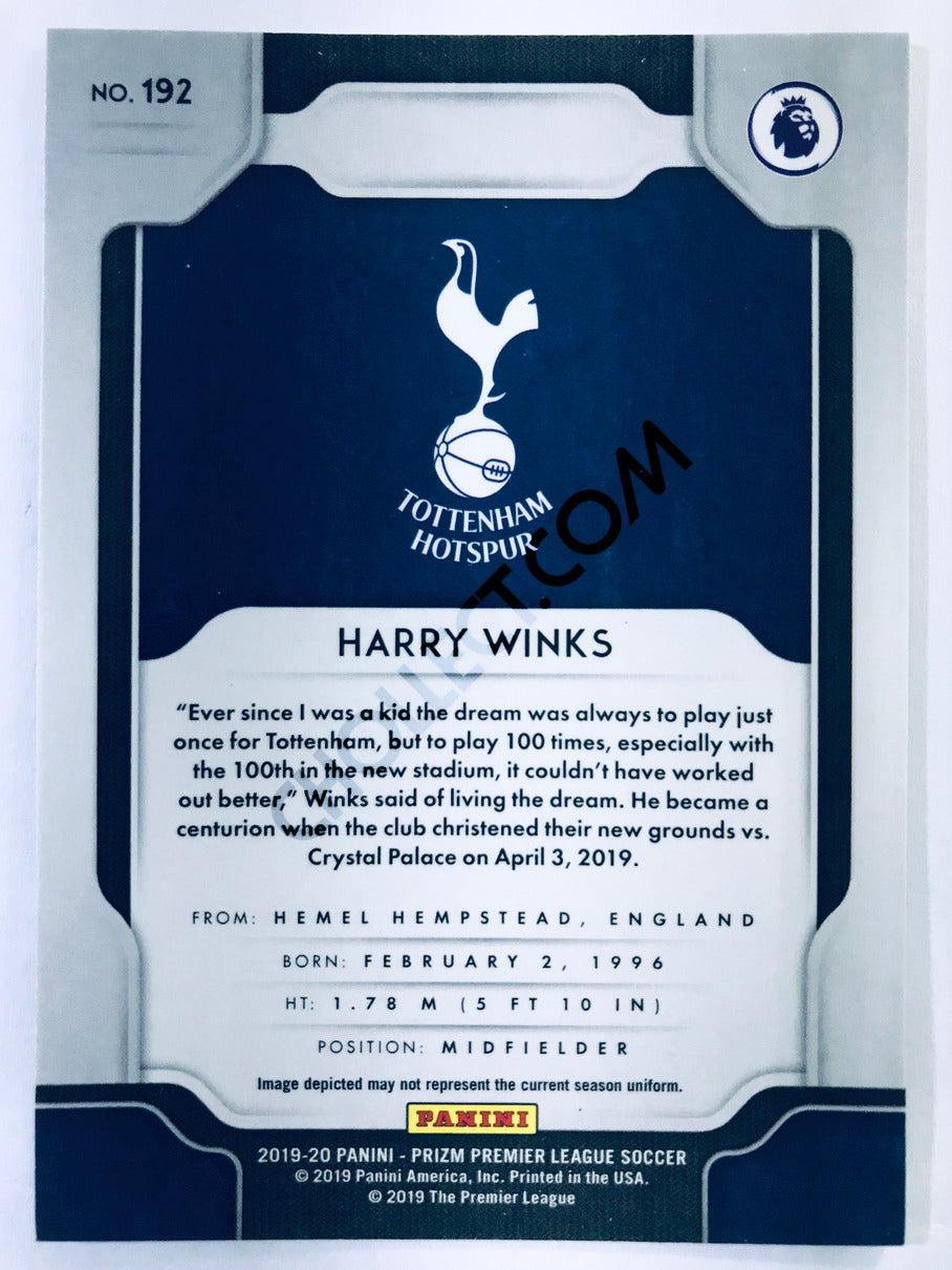 Harry Winks - Tottenham Hotspur 2019-20 Panini Prizm Premier League #192