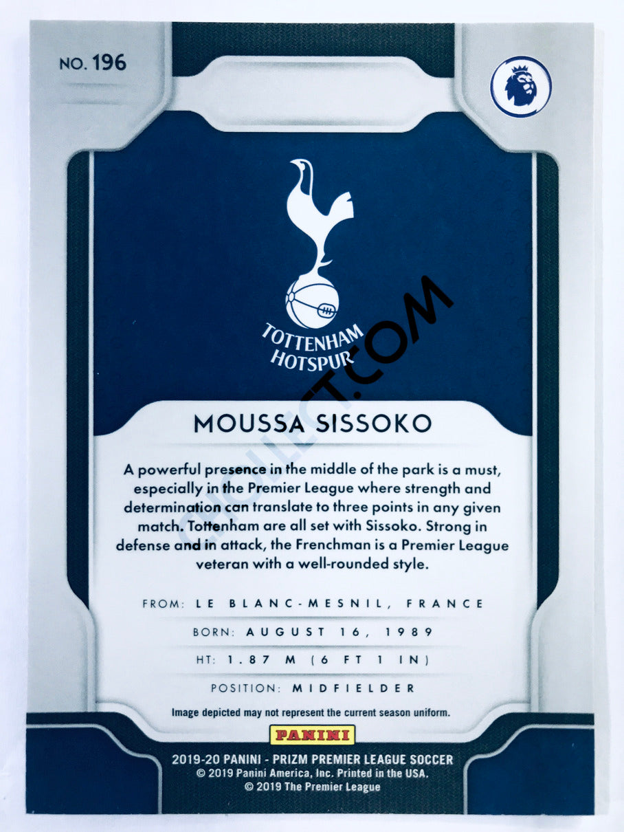 Moussa Sissoko - Tottenham Hotspur 2019-20 Panini Prizm Premier League #196