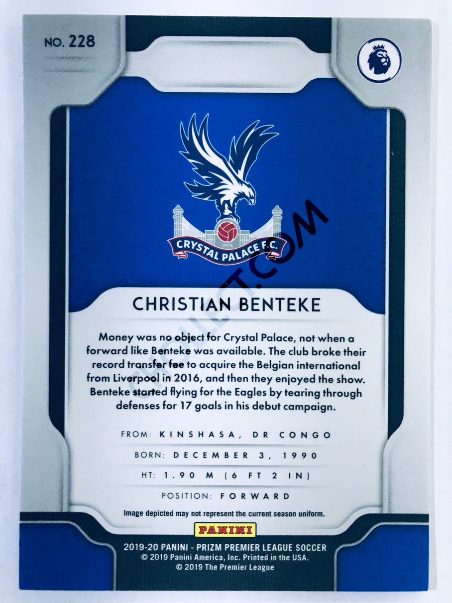 Christian Benteke - Crystal Palace 2019-20 Panini Prizm Premier League #228