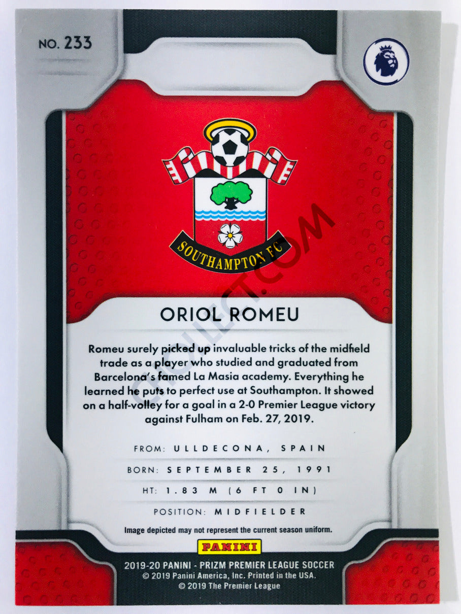 Oriol Romeu - Southampton 2019-20 Panini Prizm Premier League #233