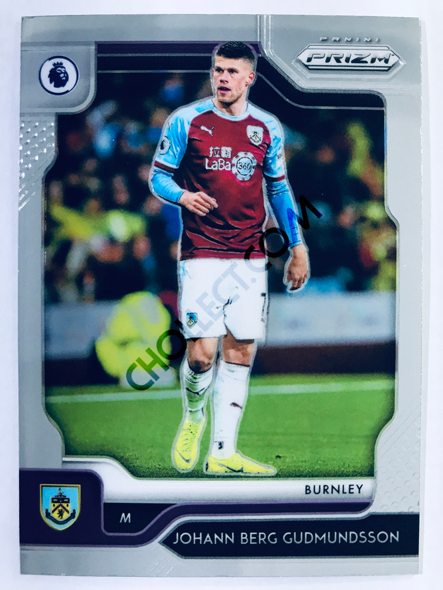 Johann Berg Gudmundsson - Burnley 2019-20 Panini Prizm Premier League #249