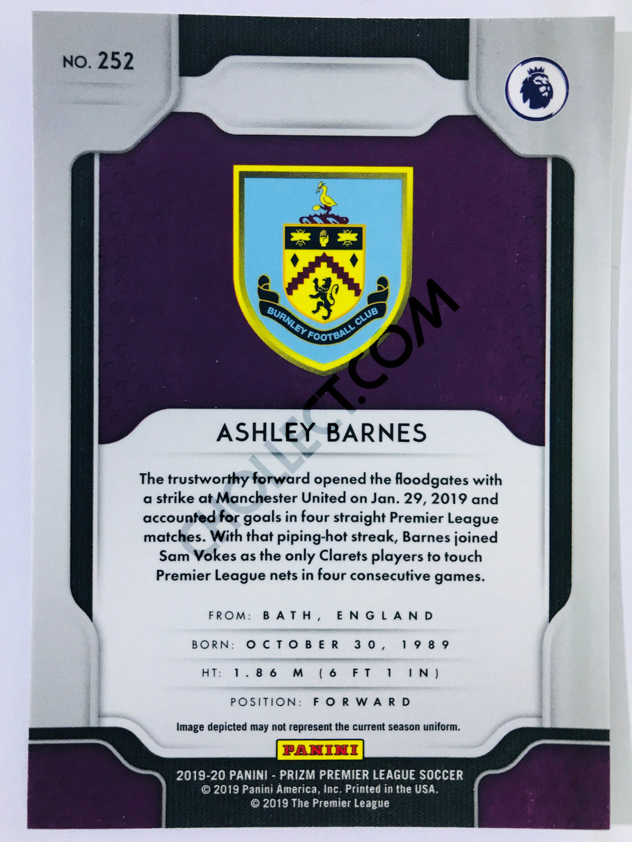 Ashley Barnes - Burnley 2019-20 Panini Prizm Premier League #252