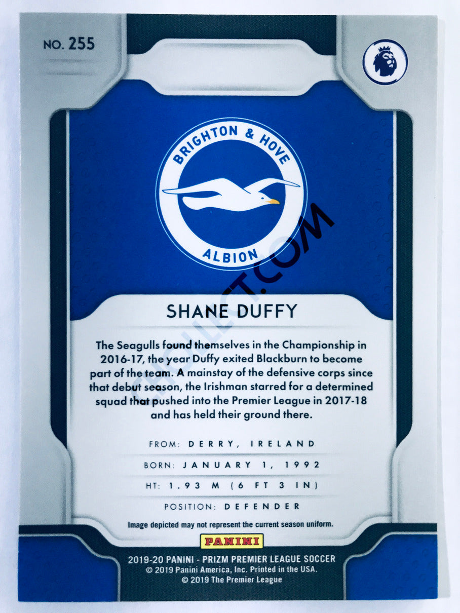 Shane Duffy - Brighton & Hove Albion 2019-20 Panini Prizm Premier League #255