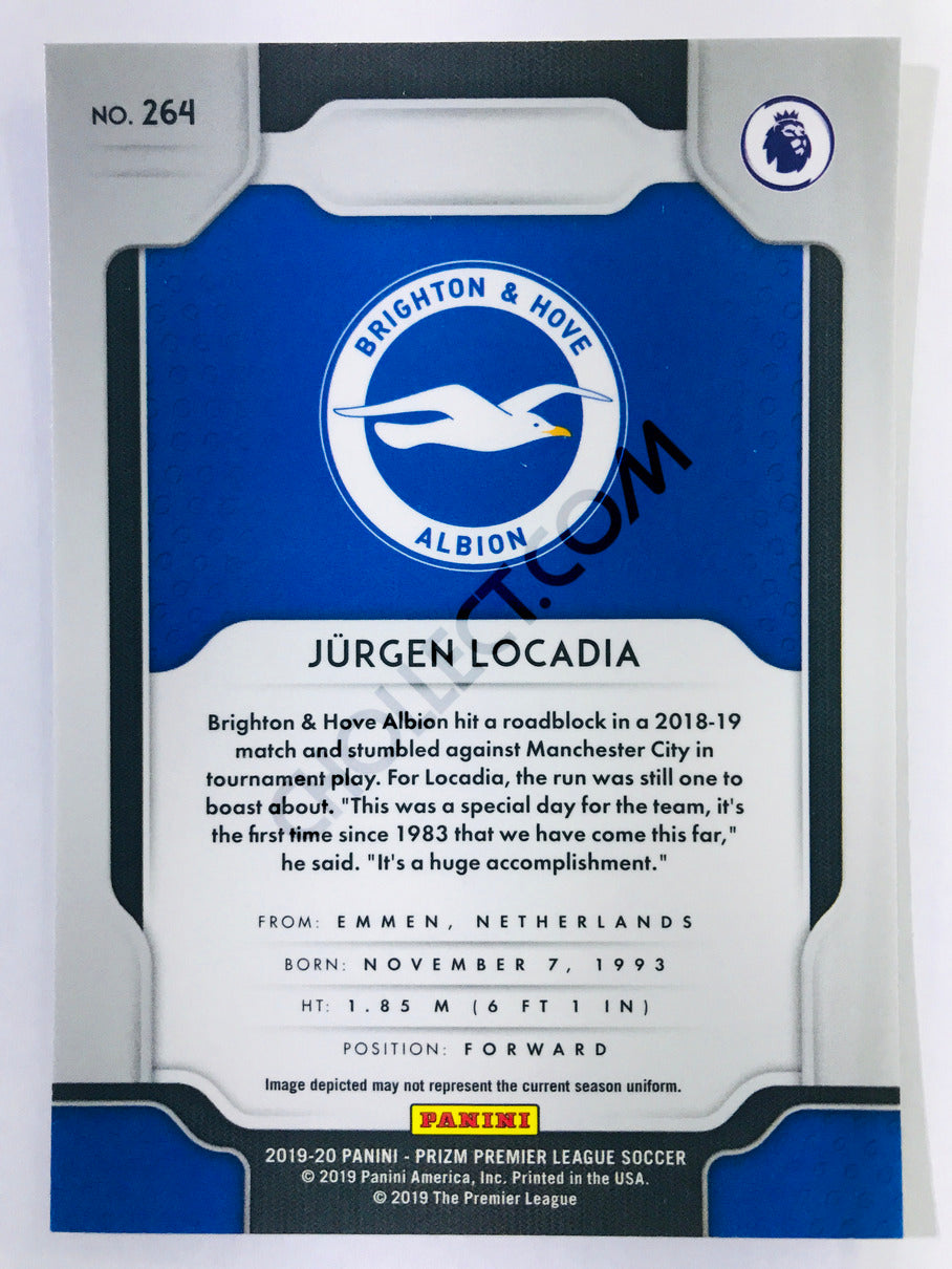 Jürgen Locadia - Brighton & Hove Albion 2019-20 Panini Prizm Premier League #264