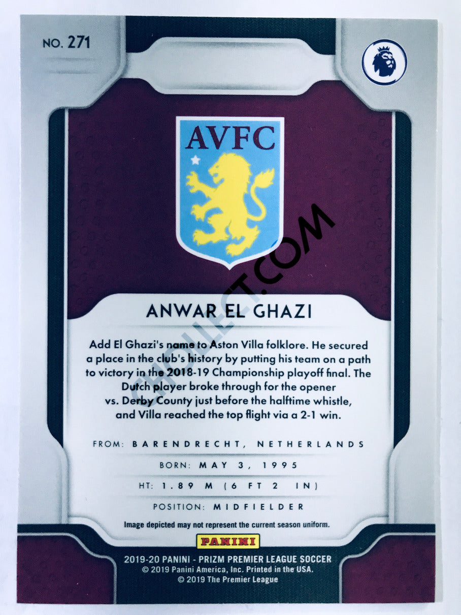 Anwar El Ghazi - Aston Villa 2019-20 Panini Prizm Premier League #271